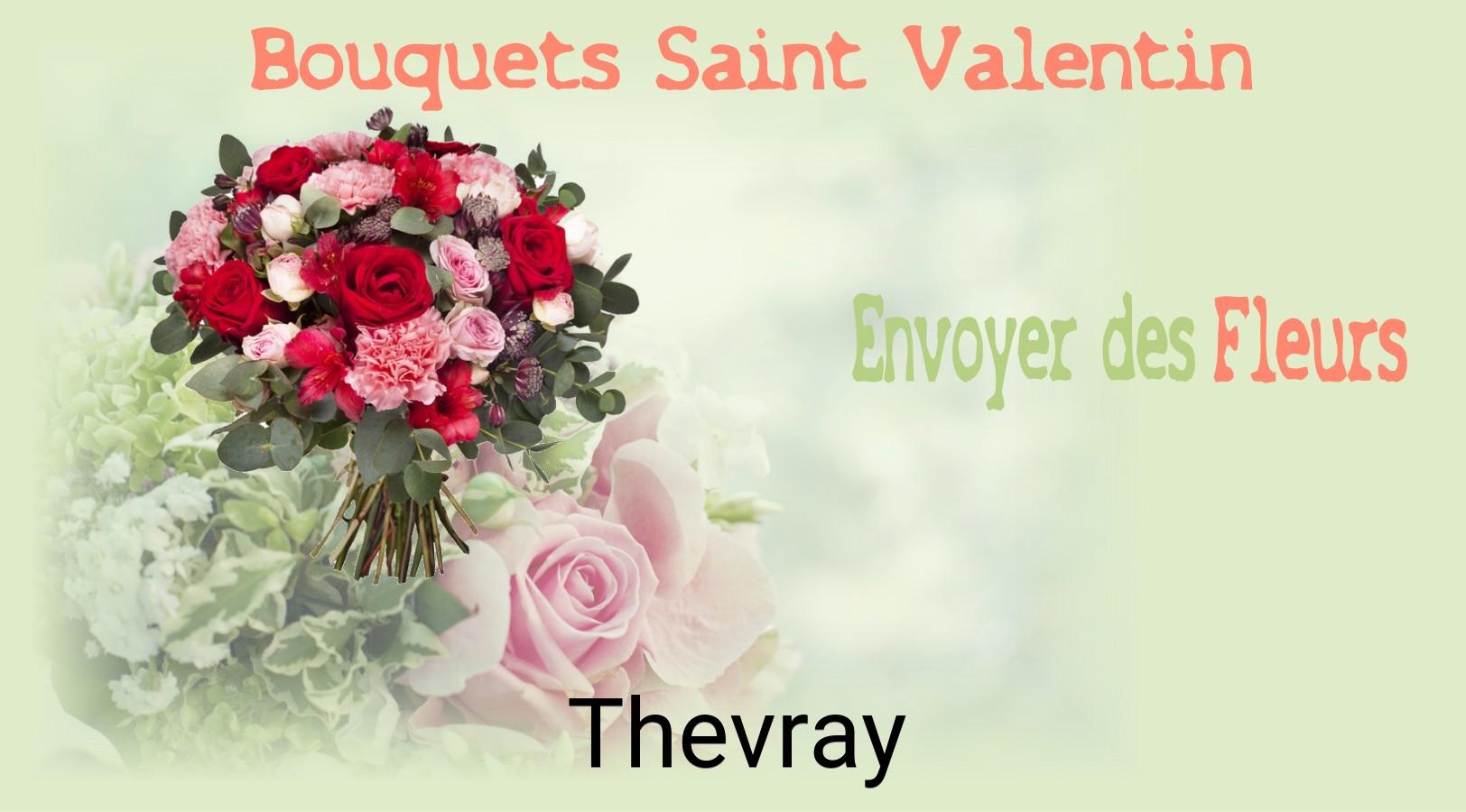 Roses de Saint-Valentin livrées à Thevray